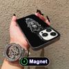 Dark Goddess Lilith Phone Case for iPhone 17 16 15 14 13 12 11 Air Pro Max Plus Colorful Silver MagSafe Cover