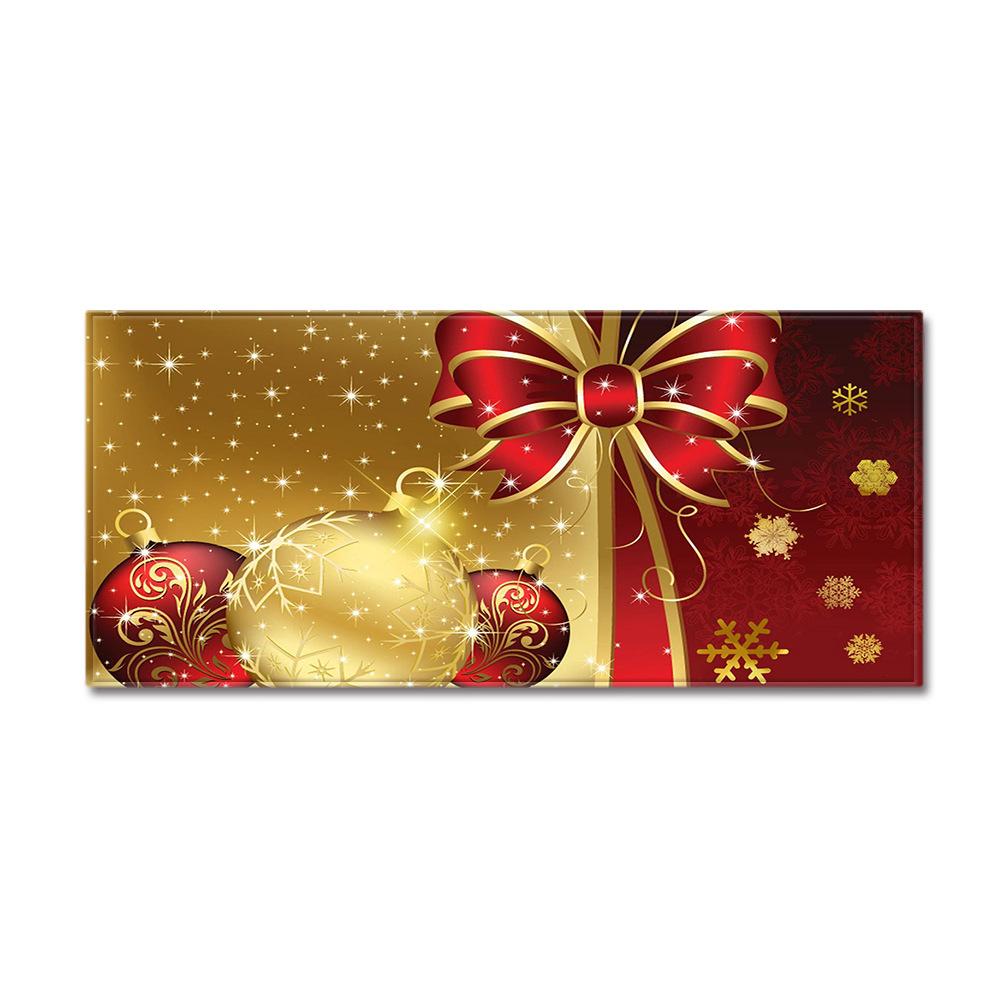 Christmas Kitchen Sand Carpet Doormat Long Floor Mat