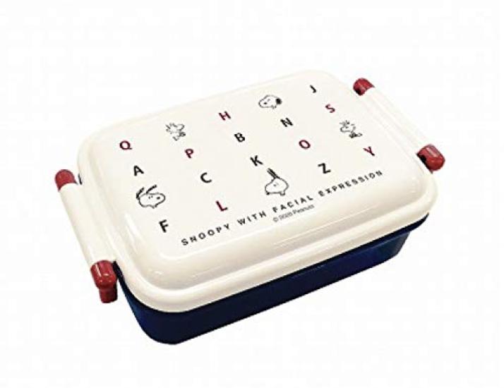 Ланчбокс Снупи 29275 [Kamio Japan] Одноярусный/Алфавит [SNOOPY] [PEANUTS]