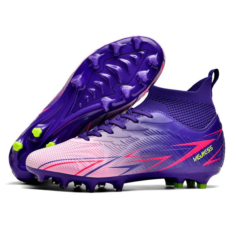 New high-top football shoes for boys and teenagers, students and women, TF broken nails AG long nails football shoes, competition football shoes
