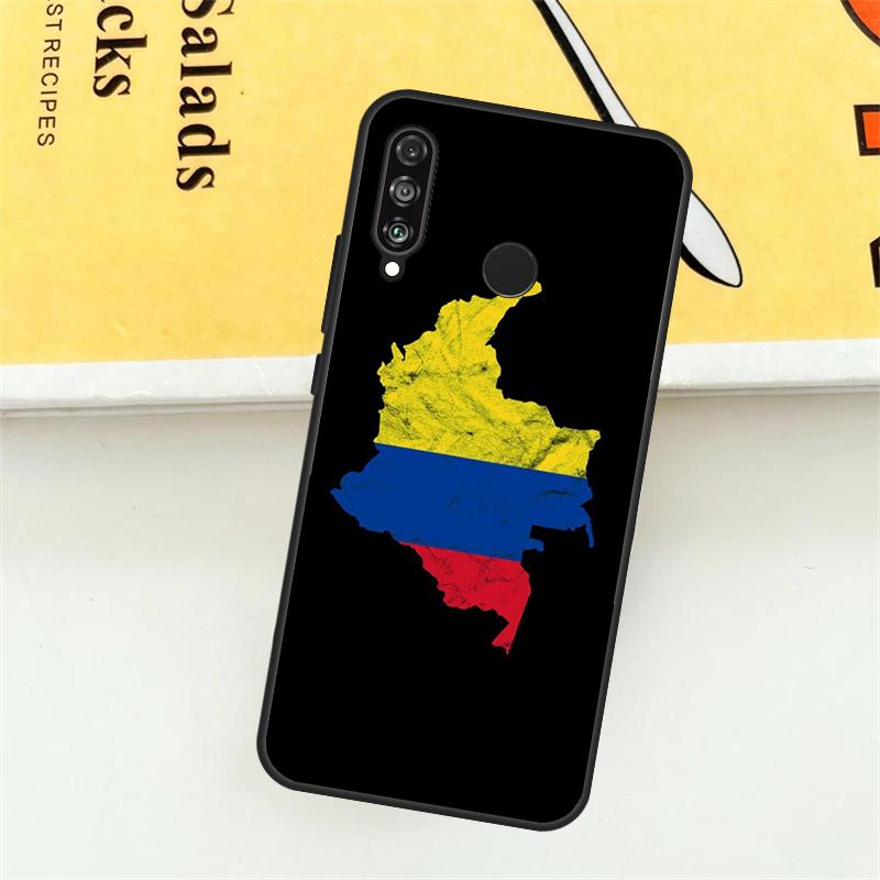 Colombia Flag For Huawei Nova 12i 7i 8i 11i Y73 Y72 Y61 Y91 Y90 Y70 Y60 9 10 SE 11 Pro P30 P40 Lite Case