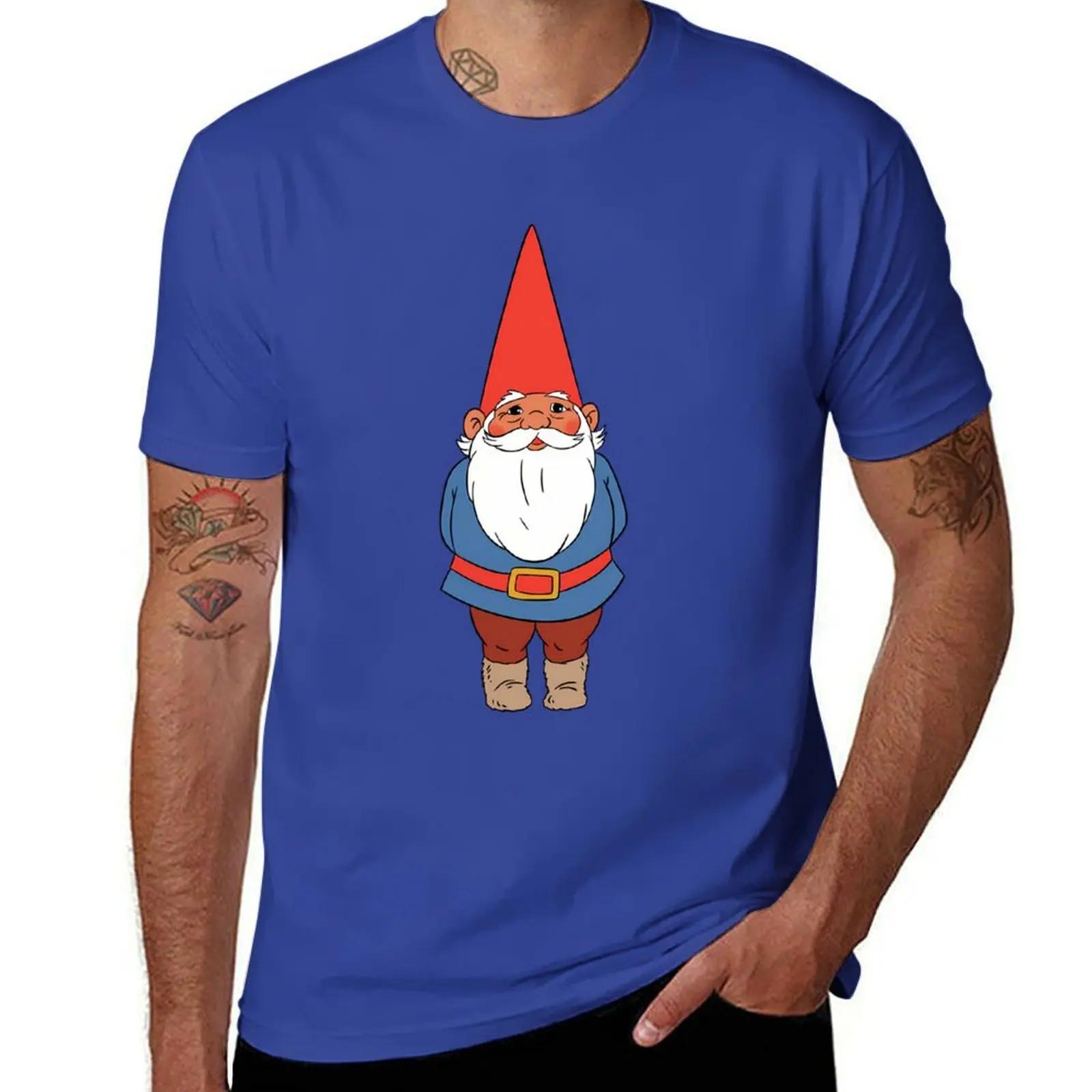 XIXI Fashion David de Kabouter T-shirt vintage grafisch t-shirt plus size kleding oversized t-shirt vintage workout shirts voor mannen 4XL