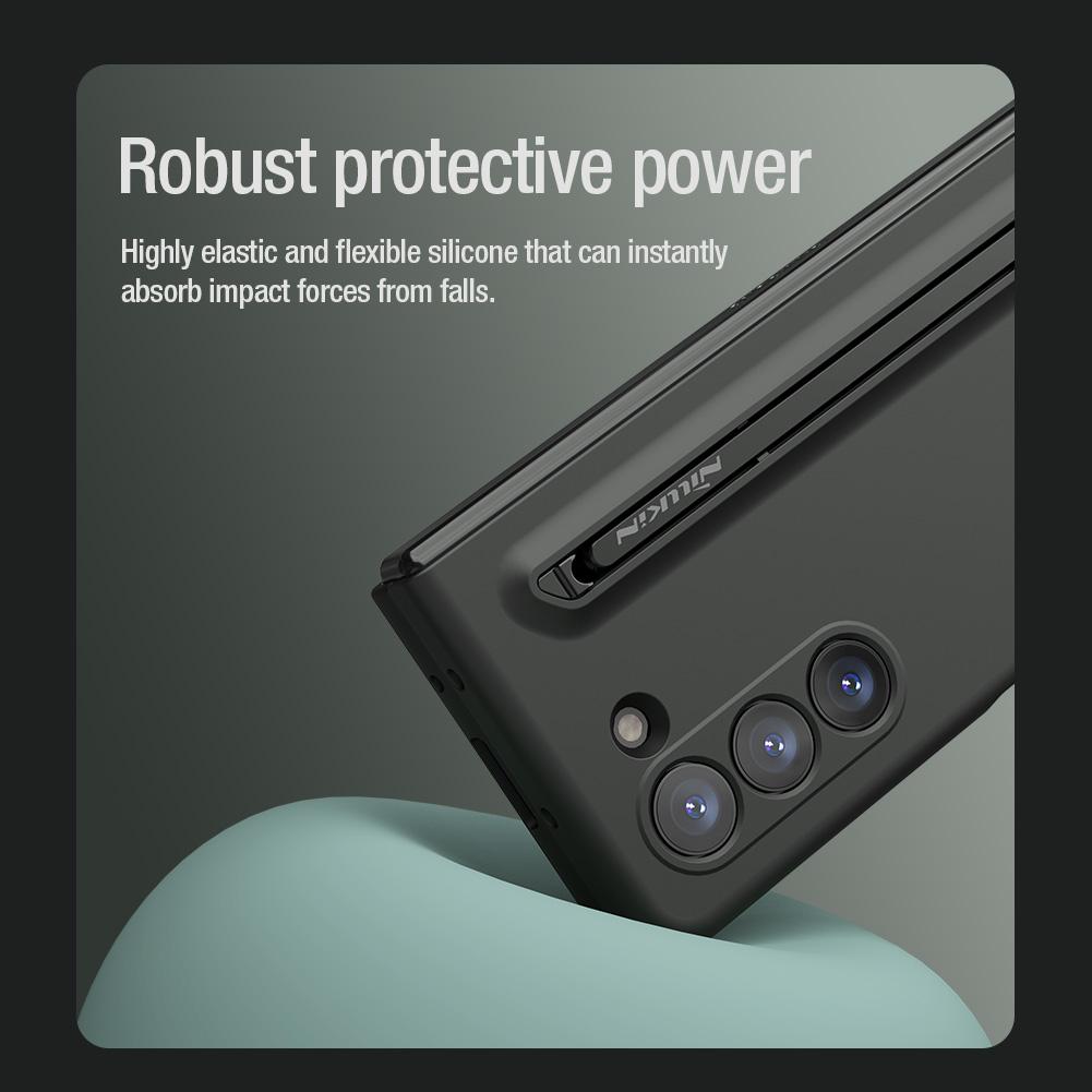 NILLKIN For Samsung Galaxy Z Fold 5 Phone Cases Flex Pure Fold Cover Comes with a S-Pen