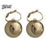 Stylish City Earrings 1 Pair Ball Dangle for Women Metal