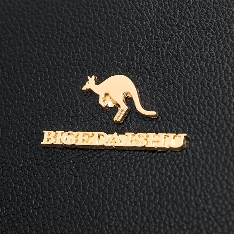 Jednobarevný dámský batoh středního věku s velkou kapacitou, taška pro matku, cestovní batoh