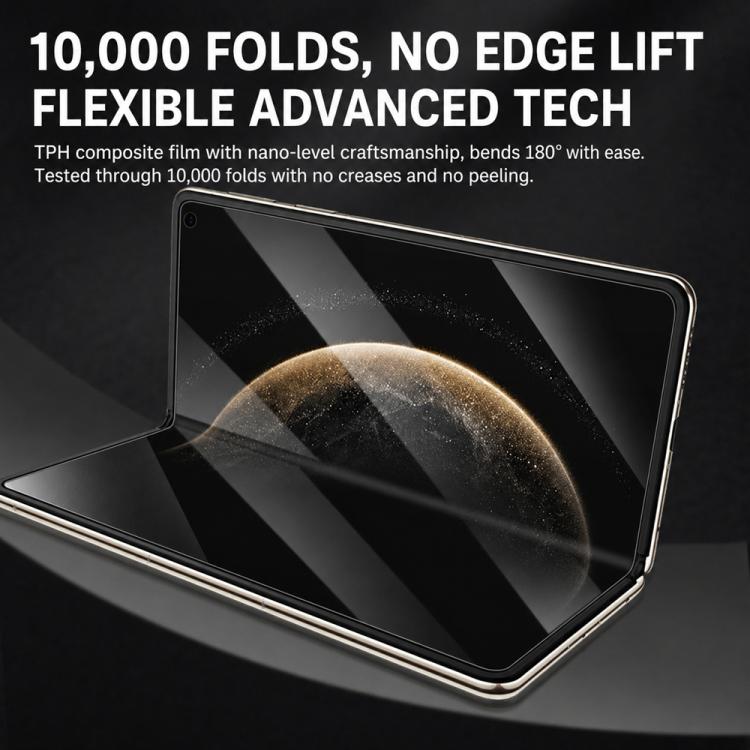 Foldable Phone Inner Screen HD Soft Protector Hydrogel Film with Positioner