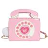 Personality funny phone small bag 2025 Mori girl fashion rivet design ins portable chain messenger bag
