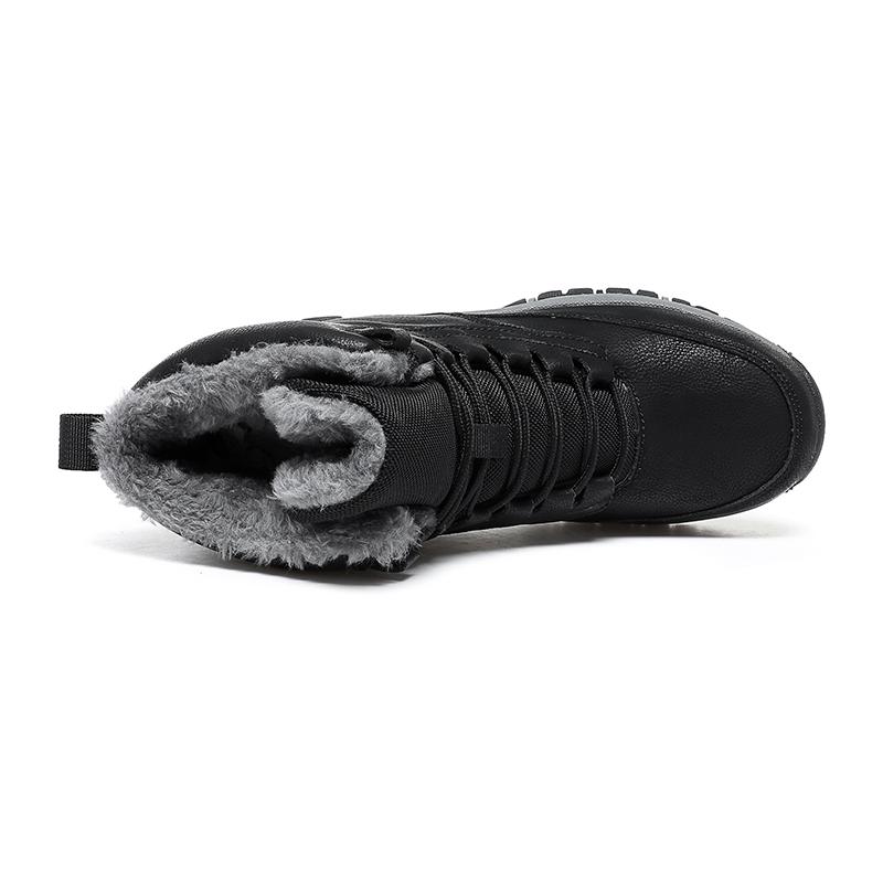 39-48 Autumn and Winter Men's Large Size Plus Velvet Rubber Bottom Winter Shoes Men's Winter Snow Boots