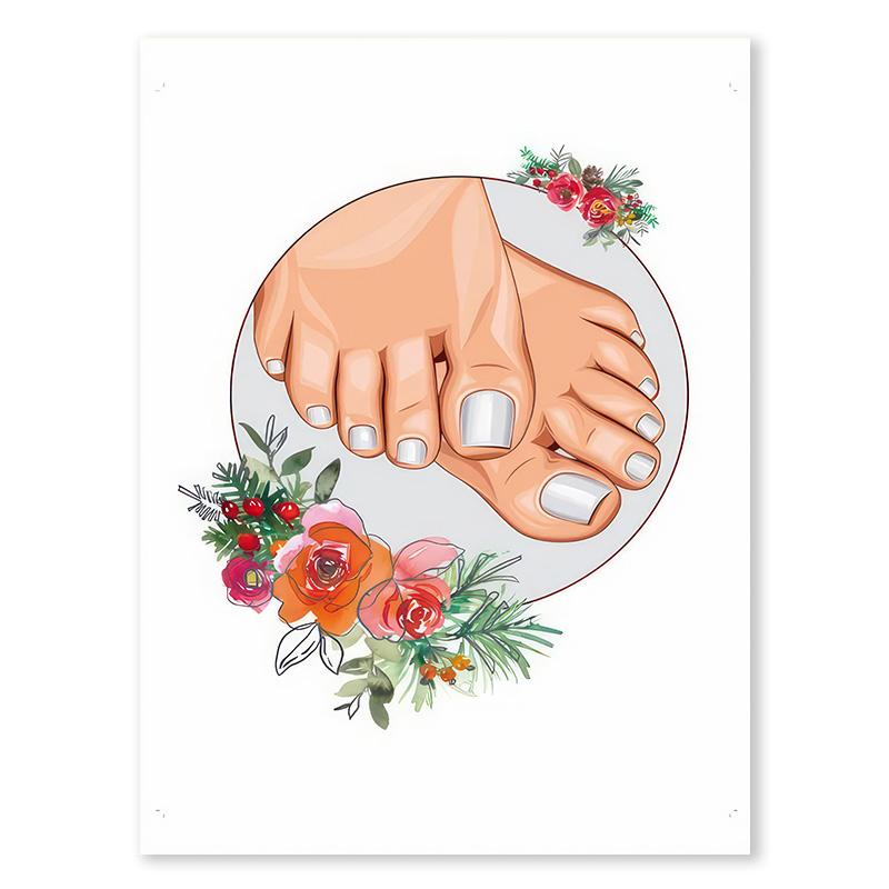 Personalizované laky na nehty Technologické tvary Malování na stěnu Malba na plátno Severská móda Plakáty a tisky Obrázky pro výzdobu salonu krásy