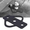 3 Way Trailer Hitch Adapter Steel High Strength 3 Way Hitch Attachment with Bolts for ATV Lawn Mower Yard Cart Garden Tractor