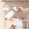 Soap Storage Box Minimalist Travel Soap Case With Removable Draining Tray Enhanced Leak-Proof Soap Container With Silicone Seal