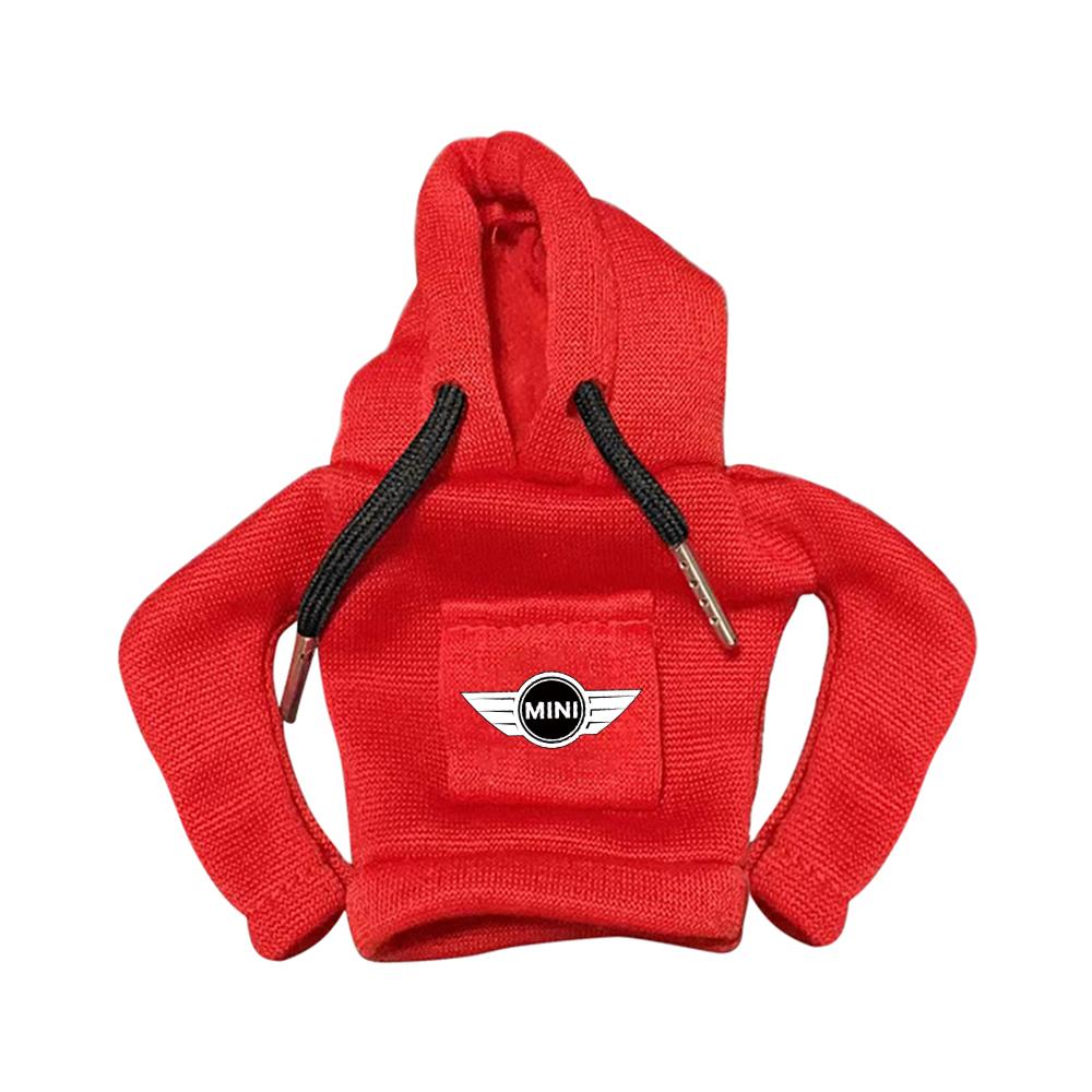 Car Hoodie Gear Shift Cover Handle Kit Gear Shift Decor Sweatshirt For MINI Cooper JCW WORKS R55 R56 F55 F56 R57 R58 R59 R60 R50 Sfzkd77