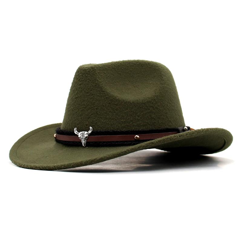 Unisex Trendy Western Cowboy Hat Cowgirl Cap Fedoras Costume Accessory For Halloween Christmas Birthday Masquerade Party Hats