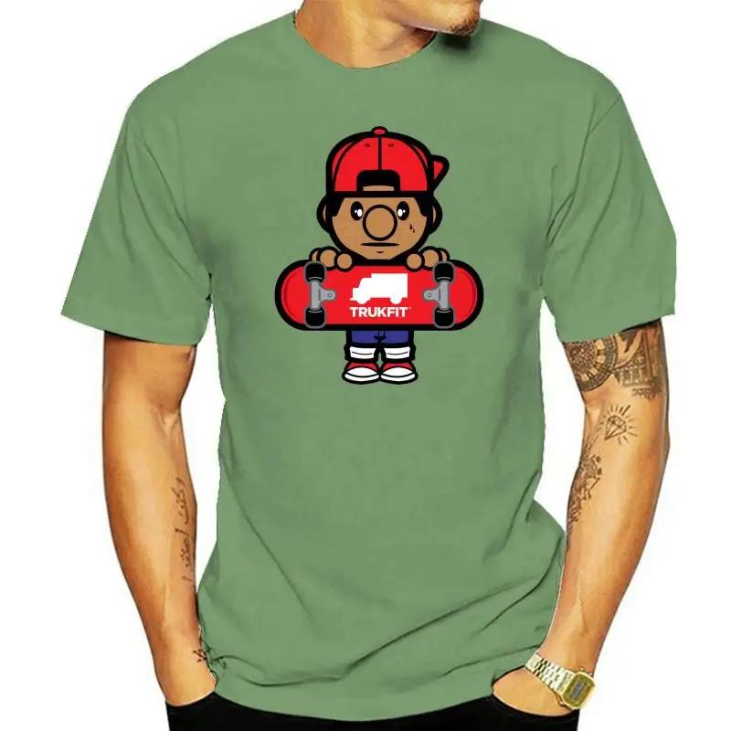 TRUKFIT WHITE T SHIRT Print Short Sleeve T shirt Top Tee For Sale Natural Cotton Tee Shirts Tee Shirts O-Neck Tees