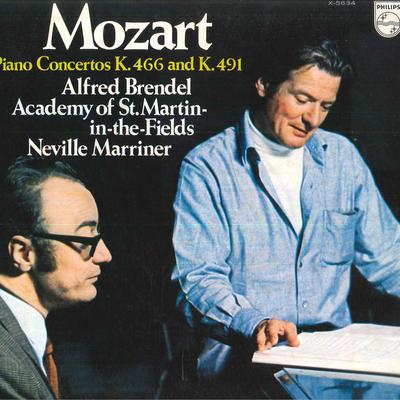 LP Record ALFRED BRENDEL(PIANO)/NEVILLE MARRI - Mozart/Piano Concertos K.466 And K. X5634 PHILIPS 1975 Japan Classical Used