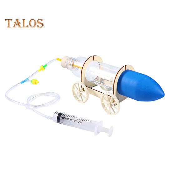 

DIY Air-Powered Car STEM Kit Пластиковая физическая научная игрушка для детей Создайте свой собственный пневматический автомобиль Образовательный инженерный проект Подарок на праздники Sets