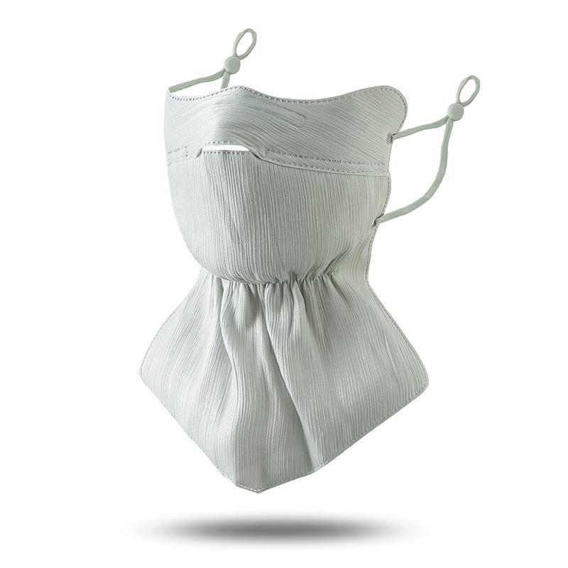Breathable Sun Protection Mask Ear Loop Face Covering Lightweight Anti UV for Summer Outdoor Work and Commuting