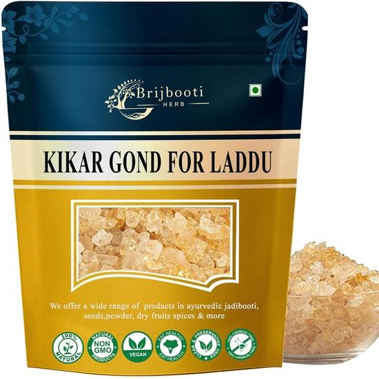 Birju Mahavir Kikar Gond - Babool Gum - Indian Gum Arabic 100 Gr 100GM