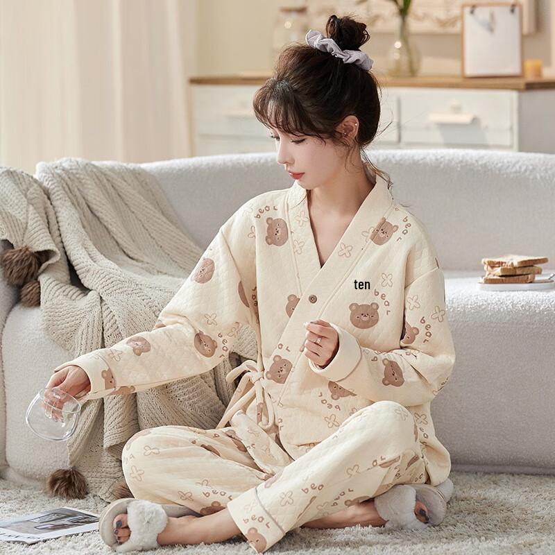 Материнская пижама для кормления Shenbaolai Осень/Зима