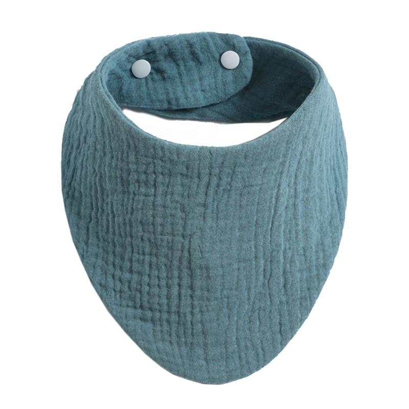Baby Infants Feeding Bibs Soft Pure Cotton Bandana Saliva Towel Toddler Drool Scarf Newborn Burp Cloth