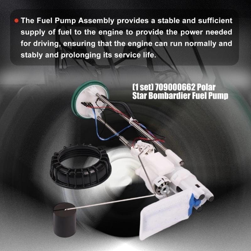 Fuel Pump Assembly 709000662 47-1025 for Defender 500 500R HD5 DPS Fuel Pump Module ATV Accessories Easy Installation