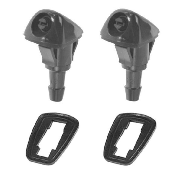 2 Kit Windshield Washer Nozzle Front Left/Right Fits Honda CR-V 2017-