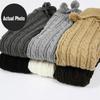 Thickened Long Boot Socks With Hairball Over Knee Boot Cuffs New Crochet Socks  for Women