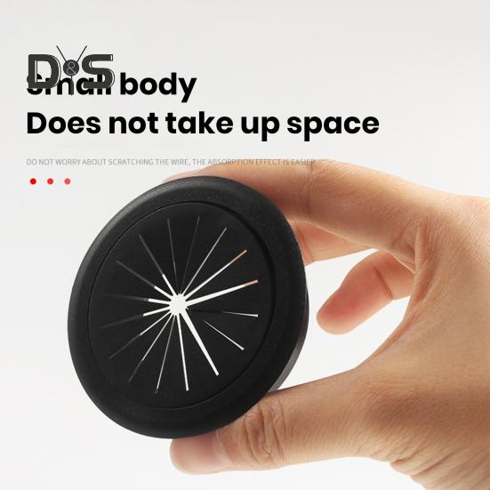 Computer Desk Threading Hole Cover Plate Rice-shaped Round Desk Hole Desktop Opening Wire Buckle Cover Plastic Decorative Cover