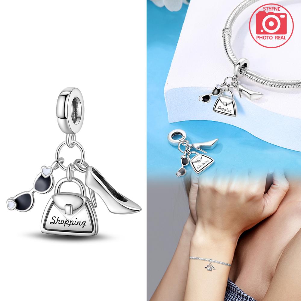 High Heel Pendant Copper Colors For Charms Copper Colors Original Bracelet For Jewelry Making