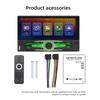 7-calowy samochodowy odtwarzacz MP5 z ekranem dotykowym i ekranem dotykowym 1 Din Radio samochodowe Carplay i Android Auto do uniwersalnego odtwarzacza multimedialnego radia samochodowego