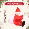 Christmas Inflatable Santa Claus, Climbing with Gift Bag Xmas Decoration, Window Large Holiday