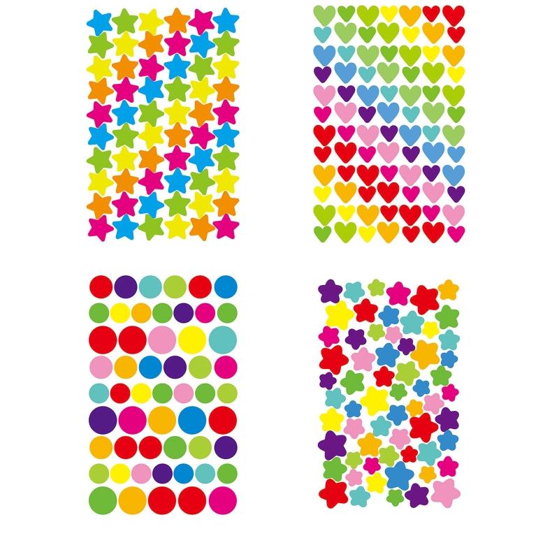 Waterproof Stickers Lovely Notebook Motorcycle ShinyShiny Stickers for Girls Kids Rewards Gift Valentine's Day Decor