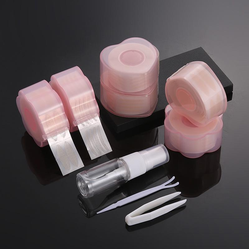 360Pcs/Roll Skin Tone Invisible Tapes Double Stickers Eye Makeup Supplies For Hooded Eyes Lifter Strips Traceless Tape Adhesive