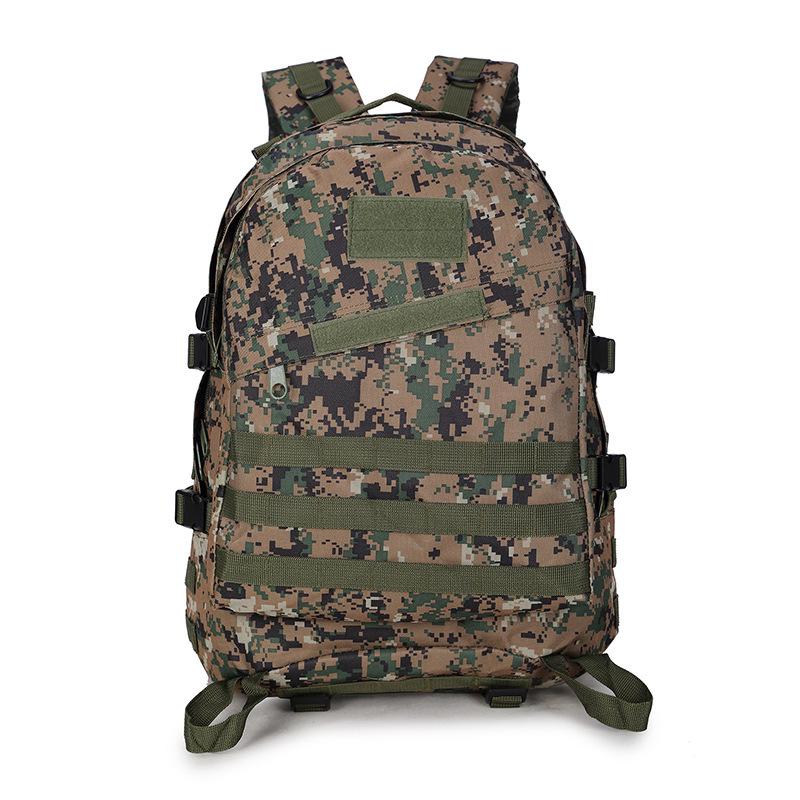 3D Outdoor Waterproof Camouflage Tactical Backpack - Large Capacity Sports Bag for Men and Women