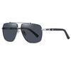Fashion Square Polarized Sunglasses Men High Quality Spring Hinge Sun Glasses Anti-glare Driving Travel UV400 Lens Goggles