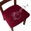 6pcs Diamond Waterproof Stool Cover Waterproof Chair Cover Household Cover