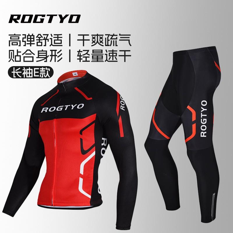 Mens Cycling Jersey Shorts Set Road Bike Mountain Riding Gear