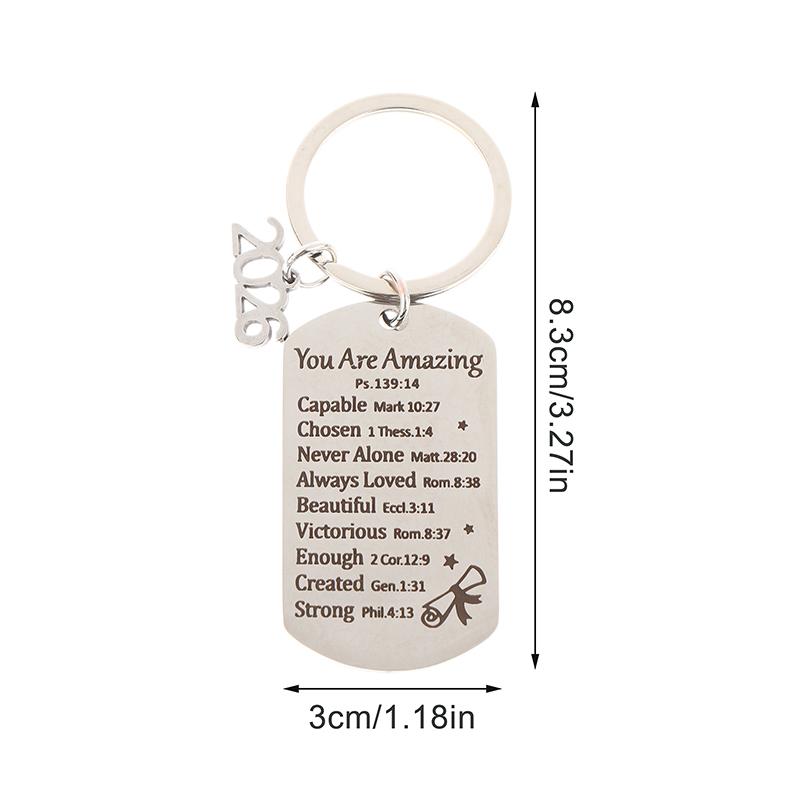 2026 Graduation Cap KeyChain Graduation Gifts Keychain Graduation Cap Charms Souvenirs For College And High School Students