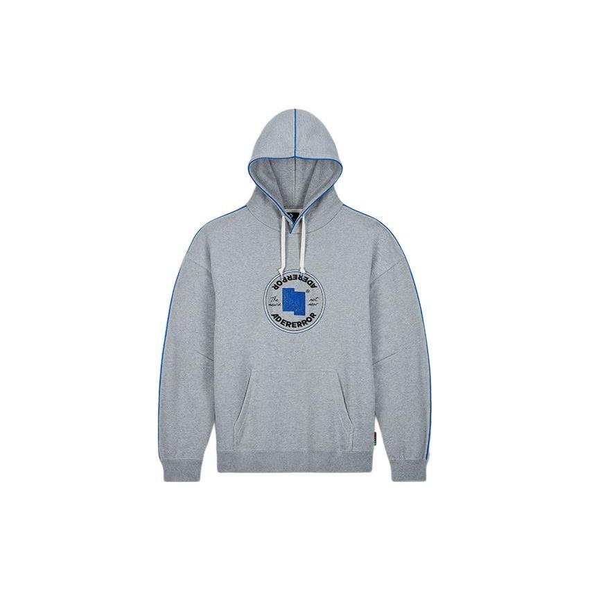 Converse x ADER ERROR SHAPES Pullover Hoodie Asia Sizing Vintage Grey Heather Men s 10025392-A01 XXXL