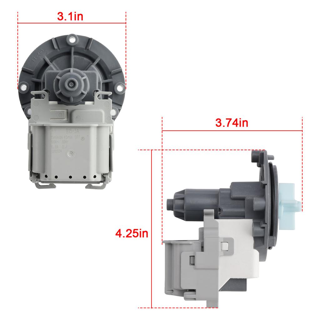 DC31-00181C Oběhové čerpadlo Vypouštěcí čerpadlo pro pračku Samsung AP6025315