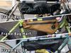 Made in Japan FAIRWEATHER Half Frame Bag (Olive) Half Frame Bag Bicycle Bag Fairweather Lightweight Waterproof Bikepacking Frame Mount Type Touring Cy