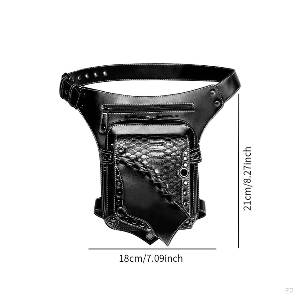 Geantă pentru picioare, geantă pentru coapsă, borsetă, geantă gotică, geantă medievală Steampunk pentru Larp renascentist
