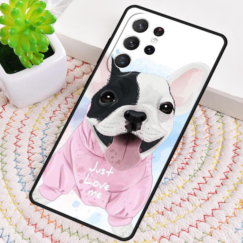 French Bulldog Phone Case for Samsung Galaxy Note 10 Pro S26 Ultra S23 S24 FE S25 S21 S22 PLUS Shockproof Cove