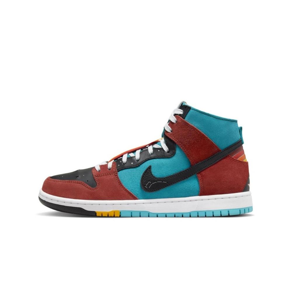 Nike SB Dunk High Di'orr Greenwood Navajo Arts 38 blu