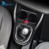 Real Soft Carbon Fiber Sticker For Seat Altea 2004-2009 2010 2011 2012 2013 2014 2015 2016 LHD RHD Car Gear Shift Frame Panel