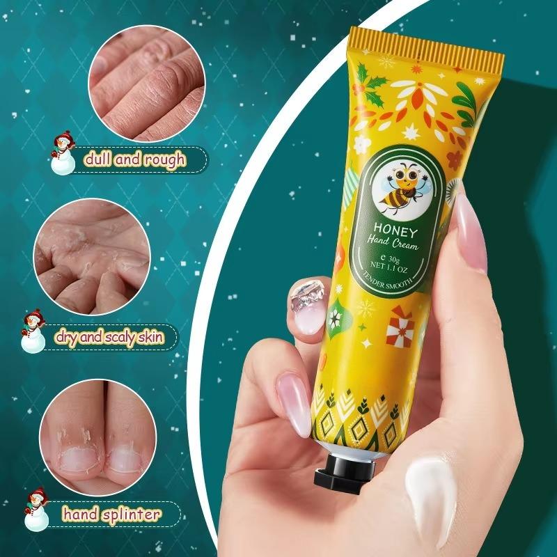 Christmas Gift 5/box Hand Cream Set Moisturizing Nourishing Anti Cracking Repairing Hands Care Beauty Skincare Hand Creams Sets
