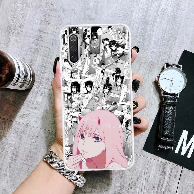 Zero Two Darling In The FranXX Phone Case For Xiaomi Redmi Note 15 14 13 12S 12 Pro Plus 11S 11E 11 11T 10S 10 Art Soft Pattern