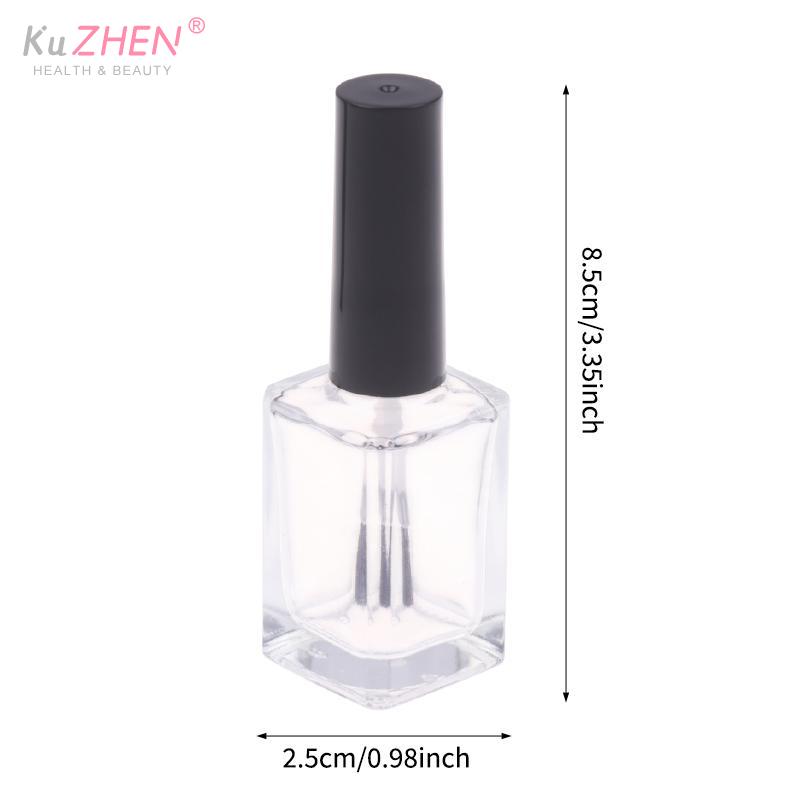 15ml Nail Polish Bottle Nail Gel Empty Bottles With Brush Glass Empty Blending Bottle Nail Gel Empty Bottle Container