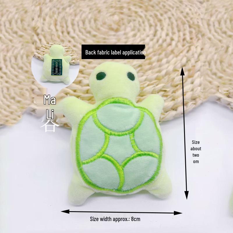 DIY Jewelry & Accessories: Plush Turtle Pendants and Brooches for Shoes, Hats, and Bags.