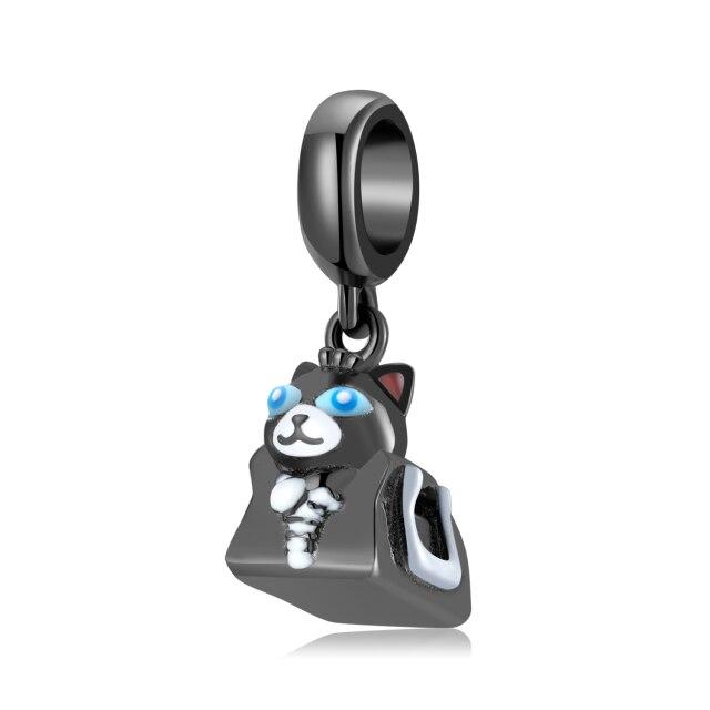 Animal City Wizarding World Life Tools Pendants Genuine 925 Sterling Silver Funny Charms Diy Accessories Fit Bracelet